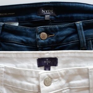 BOGO NYDJ White AND Blue Jeans!